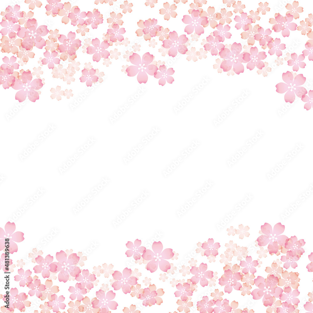 桜の背景 桜の背景
