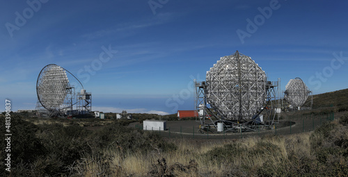 Telescopio MAGIC  Observatorio del Roque de los Muchachos  Santa Cruz de La Palma  Santa Cruz de Tenerife  Islas Canarias  Espa  a