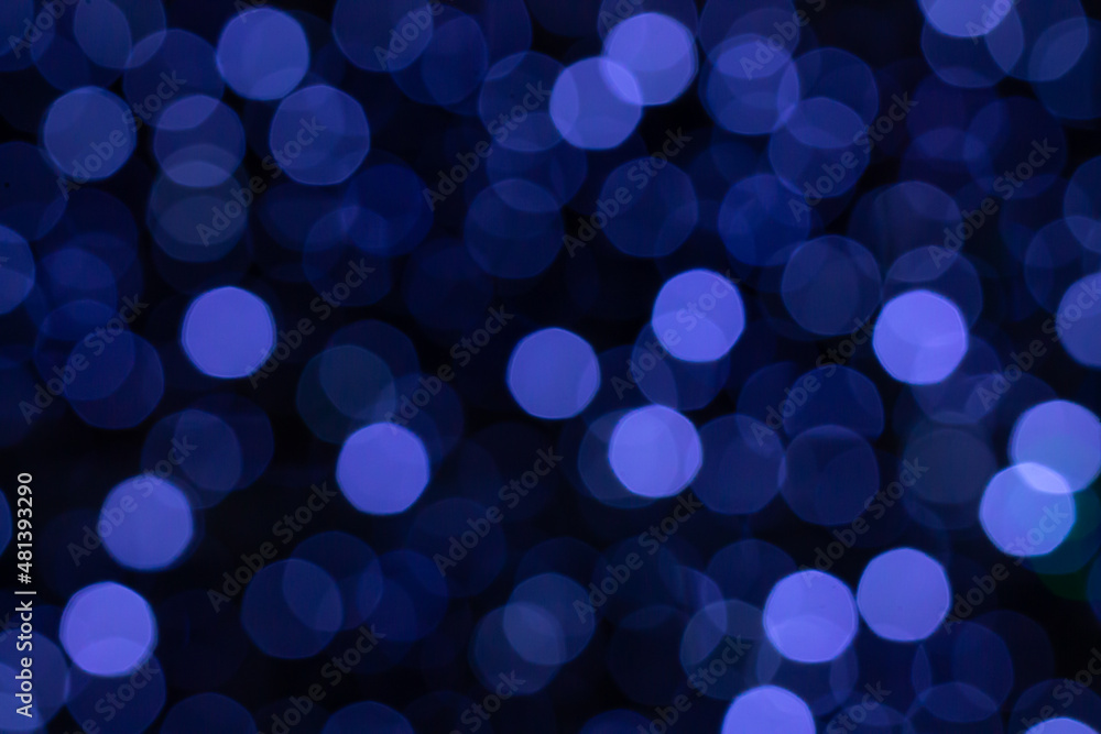 Abstract blue bokeh defocused lights background Abstract blue bokeh defocused lights background