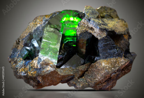 vivianite mineral specimen stone rock geology gem crystal