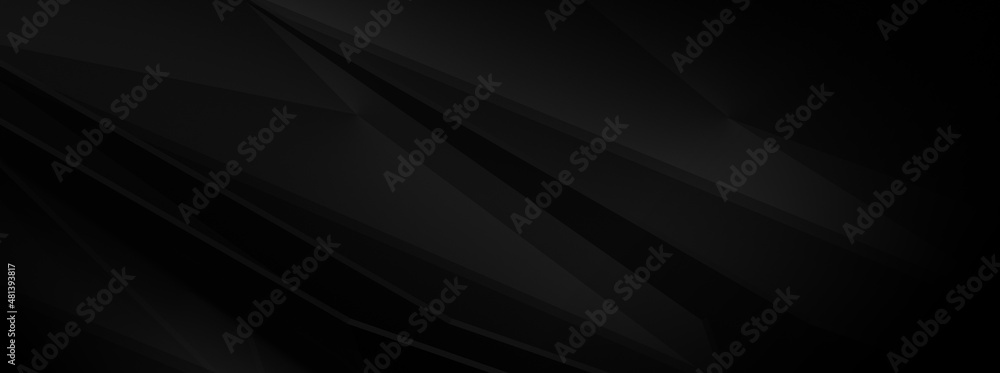 Obraz premium Dark neutral background for wide banner
