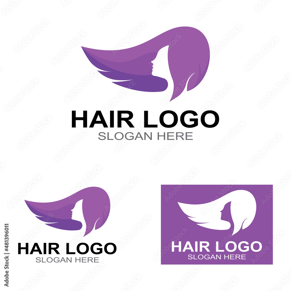 Obraz premium style haircut icon vector design template illustration
