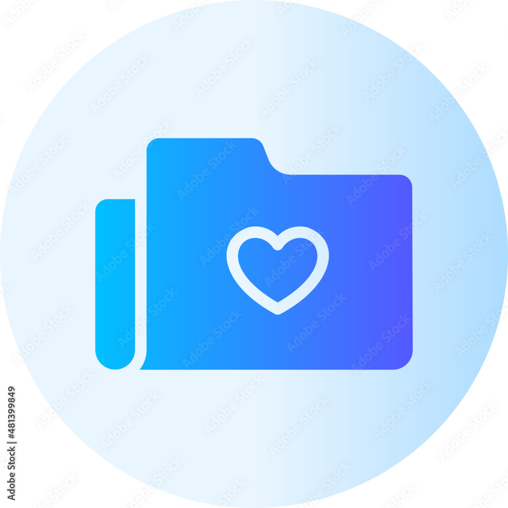 folder gradient icon folder gradient icon