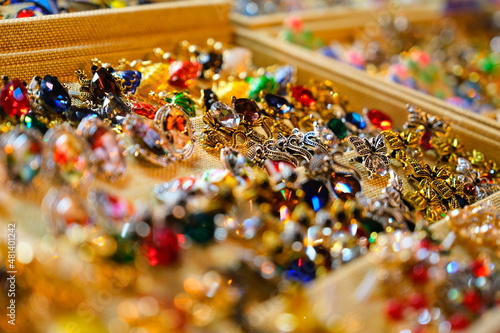 Gold jewelry  jewelry  brooch. Jewelry. Sparkling jewels.