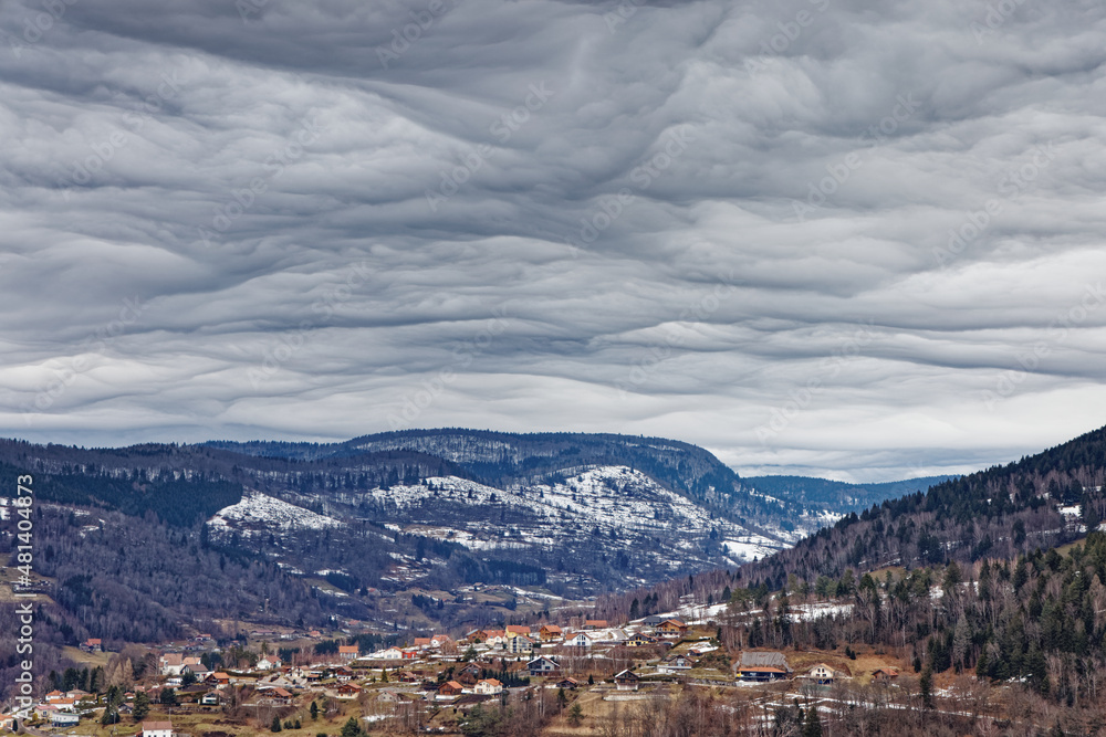Nuages sur les Vosges Nuages sur les Vosges