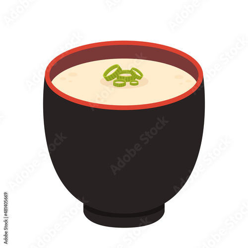 Steamed egg vector. Steamed egg in bowl. wallpaper.