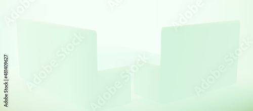 abstract interior 3d background