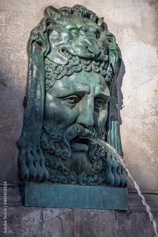 Fototapeta premium Arles Obelisk (Obelisque d'Arles), Arles, Provence, France