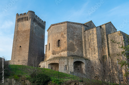 Abbaye de Montmajour, ( Montmajour Abbey) , Bouches-du-Rhône Department, in the region of Provence in the south of France