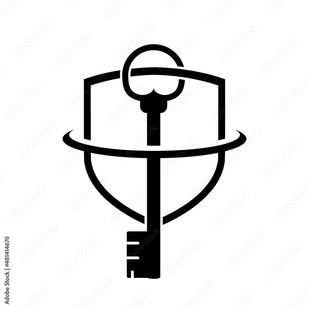 Data security icon isolated on white background Data security icon isolated on white background