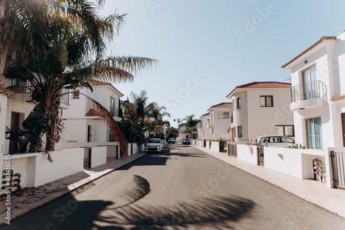 street in the city, cyprus