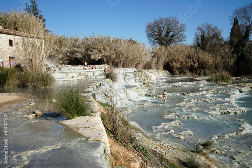 SATURNIA TERME NATURALI cascate 
natural spa 