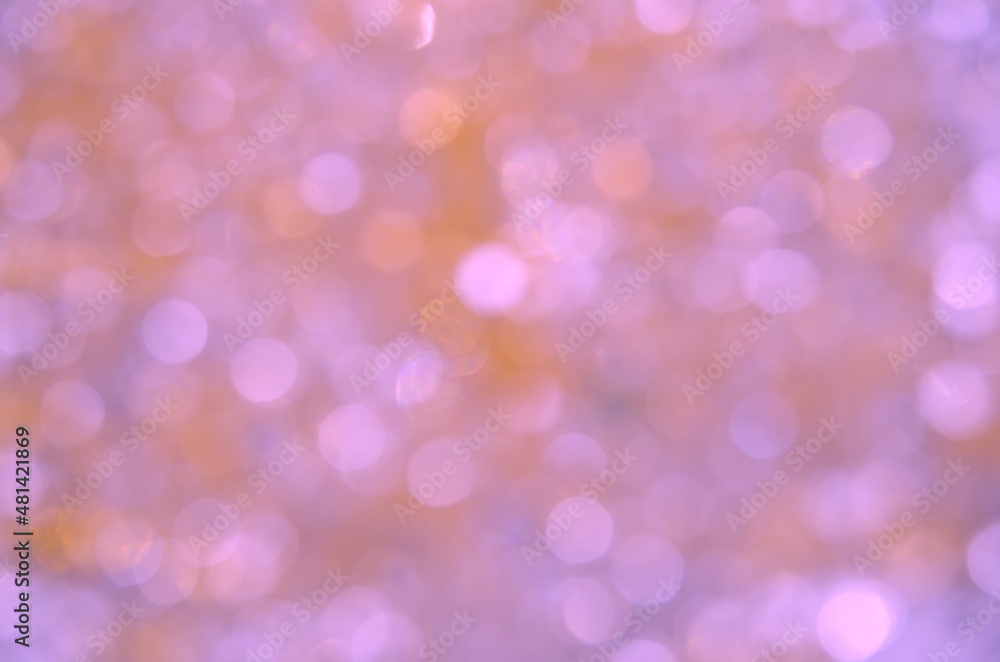 Fototapeta premium Festive background. Color background with bokeh. Blurred background. Abstraction circles.