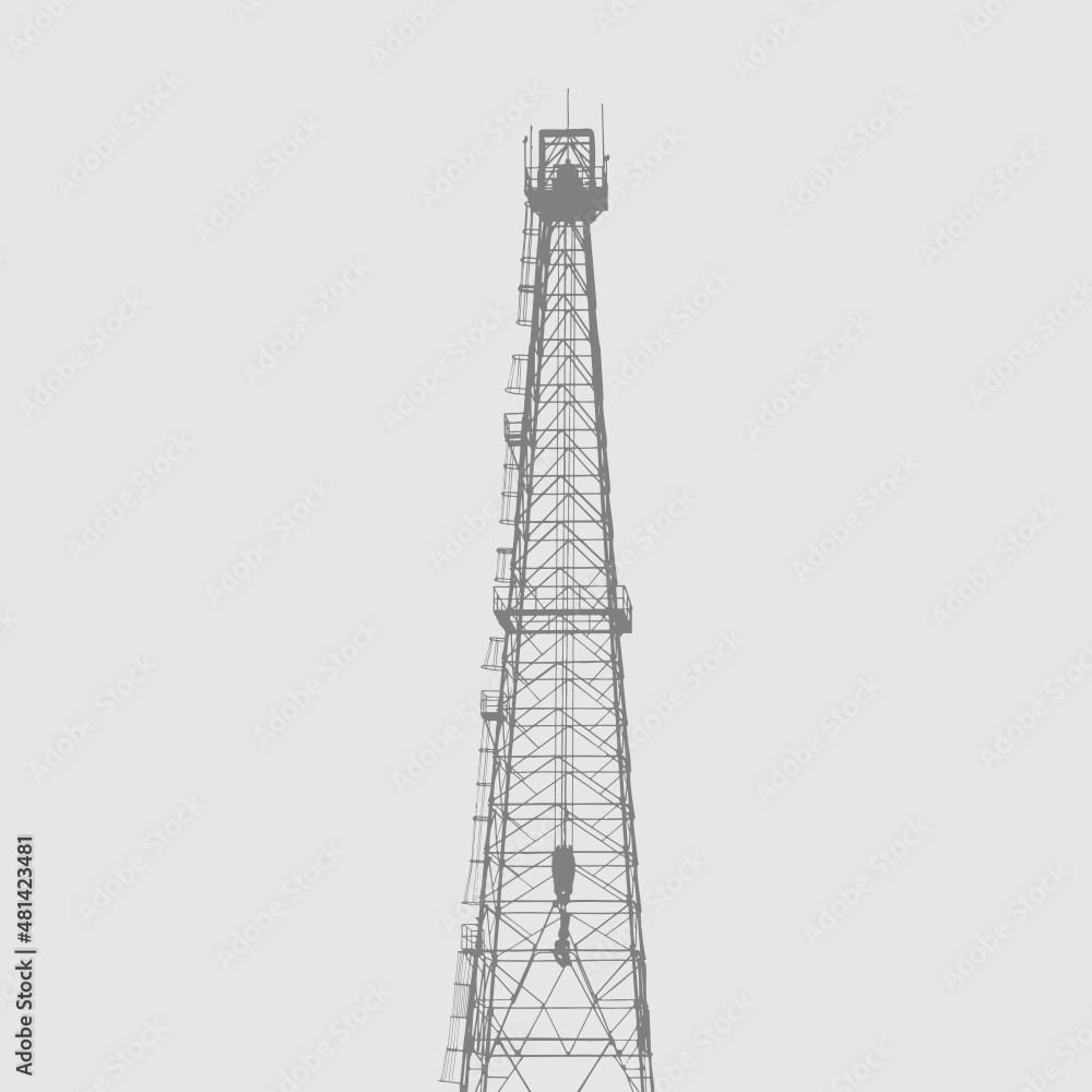 antenna (black-white)