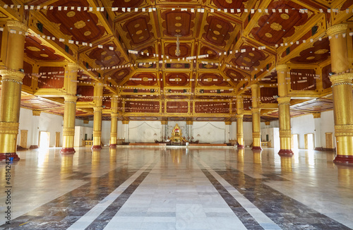 The Elaborate Shwenandaw Monastery in Mandalay, Myanmar