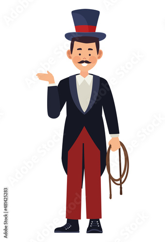 tamer with whip