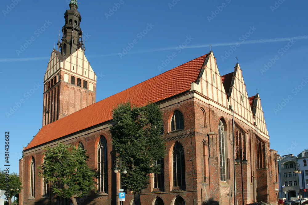 St. Nicholas Cathedral in Elblag, Poland