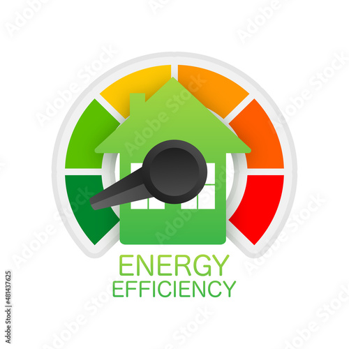 3d energy chart for concept design. 3d vector illustration. Chart concept. Vector icon.