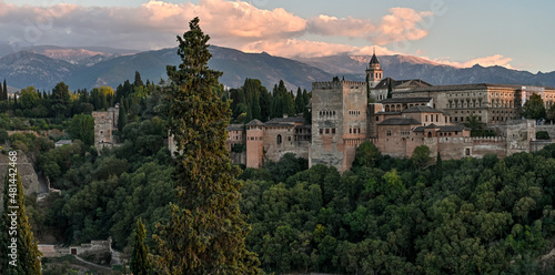 The Alhambra of Granada. Nasrid monumental complex