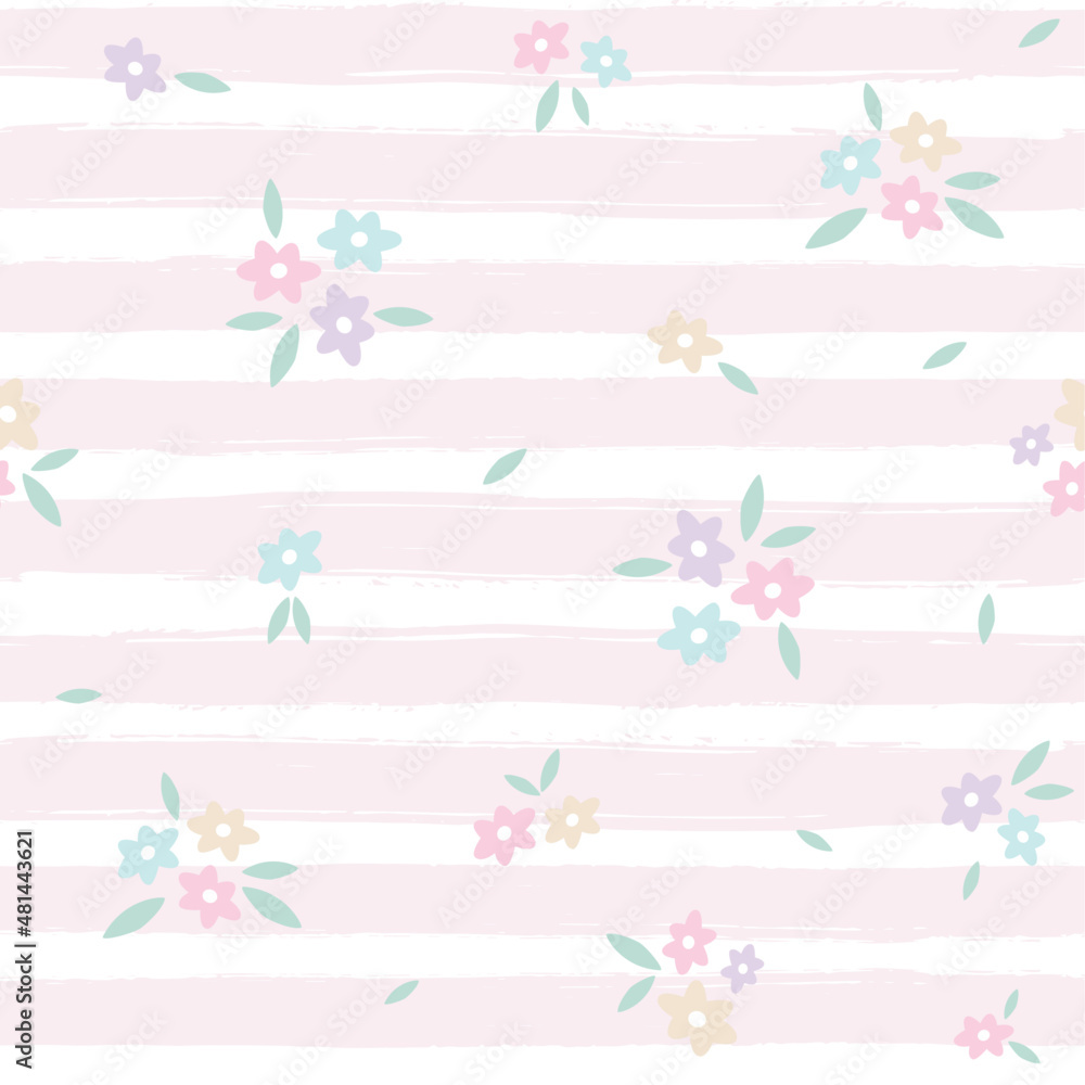 Premium Vector  Cute floral seamless pattern for paper  fashionfabricwallpaper and all prints