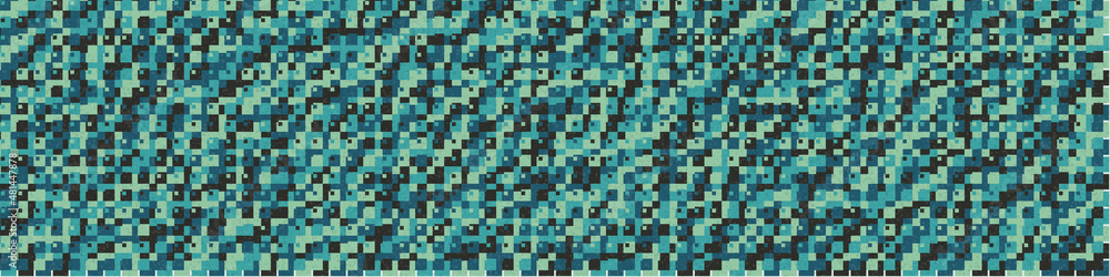 Fototapeta premium Abstract Geometric Pattern generative computational art illustration