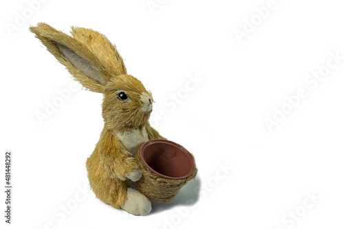 easter bunny isolated on white