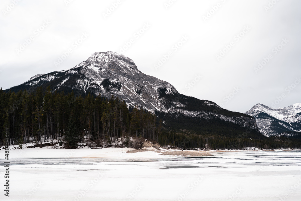 Mountain range in Canada 