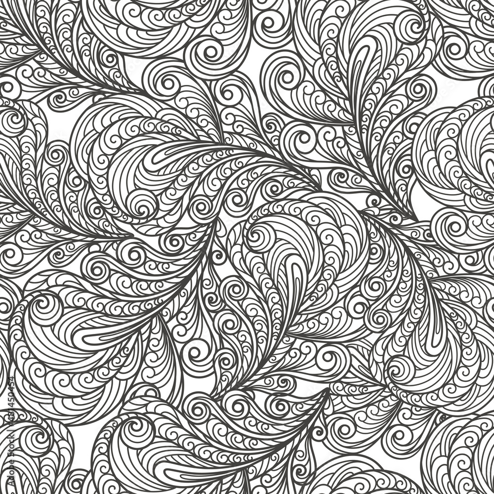 seamless abstract pattern with peacock feather. seamless abstract pattern with peacock feather.
