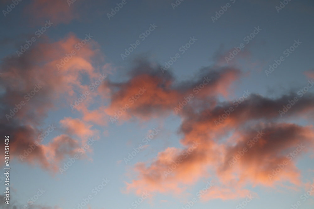 Fototapeta premium ogień na niebie