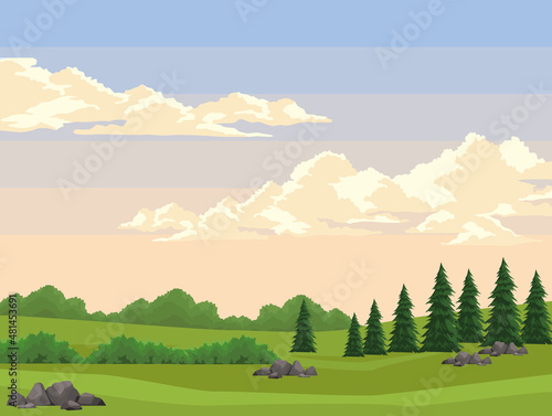 wanderlust landscape scene