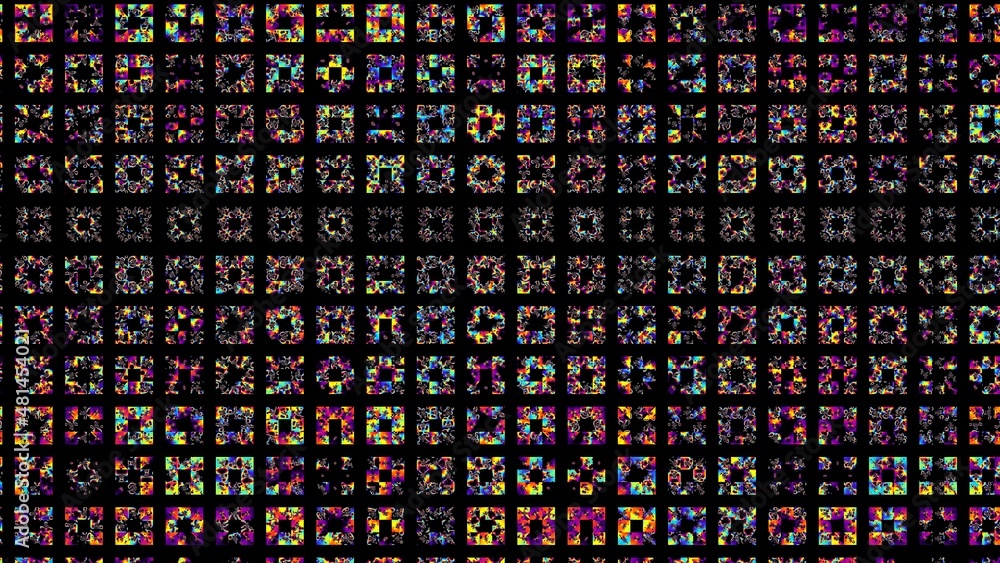 Digital fractal pattern. Abstract background. Digital fractal pattern. Abstract background.