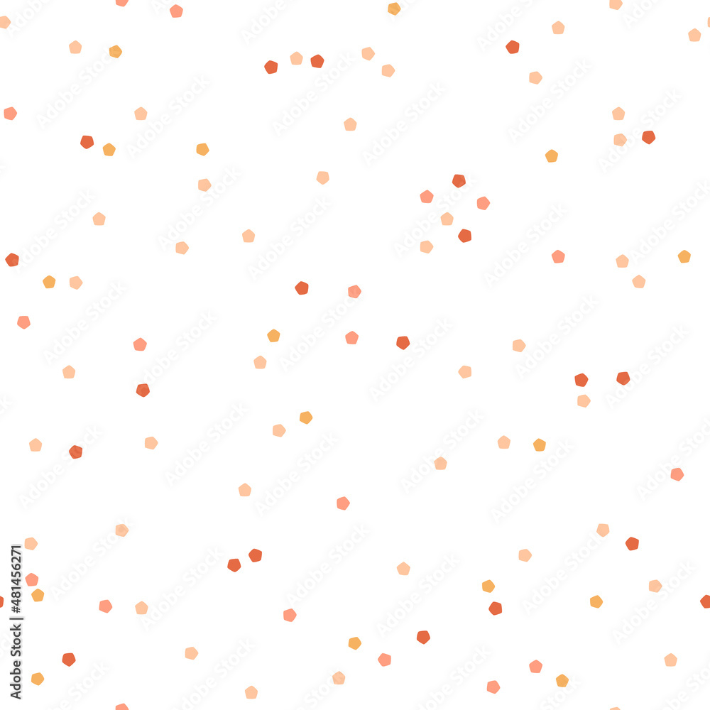 St. Valentine's Day seamless pattern. Colorful confetti on a white background St. Valentine's Day seamless pattern. Colorful confetti on a white background