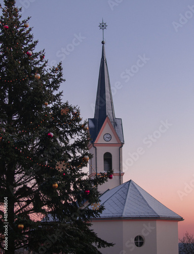 church in svojkov, czechia