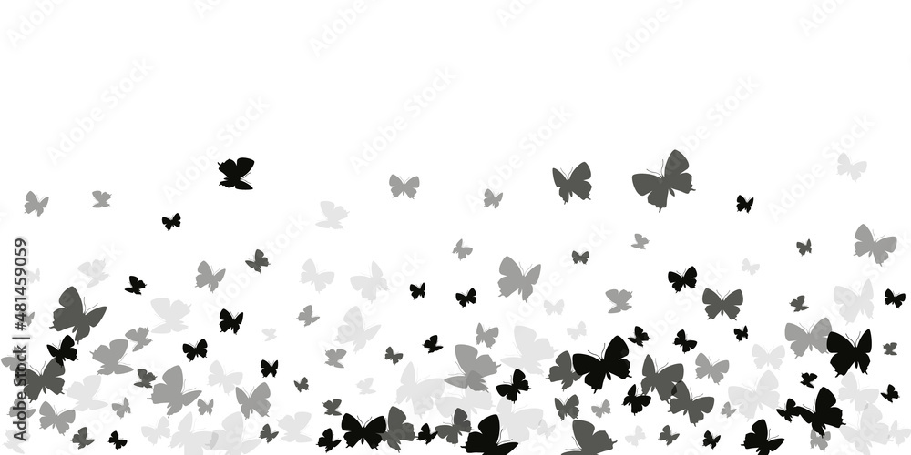 Magic black butterflies cartoon vector wallpaper. Summer ornate insects. Wild butterflies cartoon dreamy background. Gentle wings moths patten. Nature beings. Magic black butterflies cartoon vector wallpaper. Summer ornate insects. Wild butterflies cartoon dreamy background. Gentle wings moths patten. Nature beings.