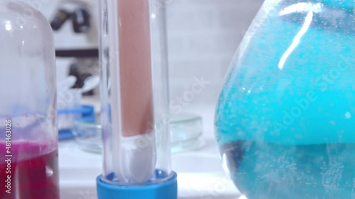 Modern Medical Research Laboratory. Scientific and healthcare research background