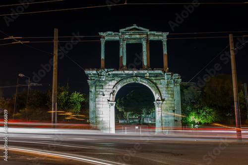 The Arch of Hadrian, Ancient Athens, Greece