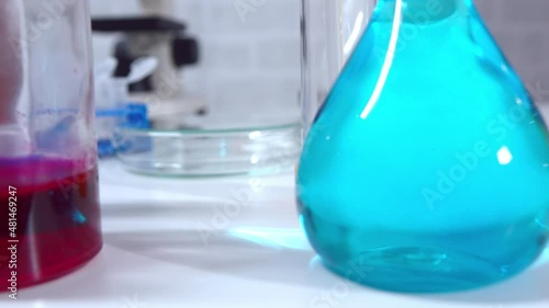 Modern Medical Research Laboratory. Scientific and healthcare research background