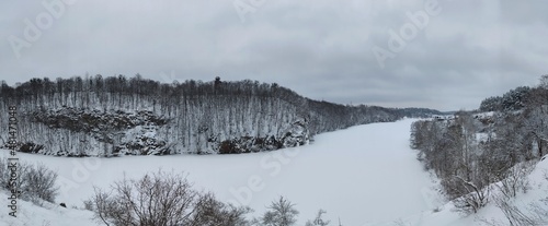 winter in the mountains