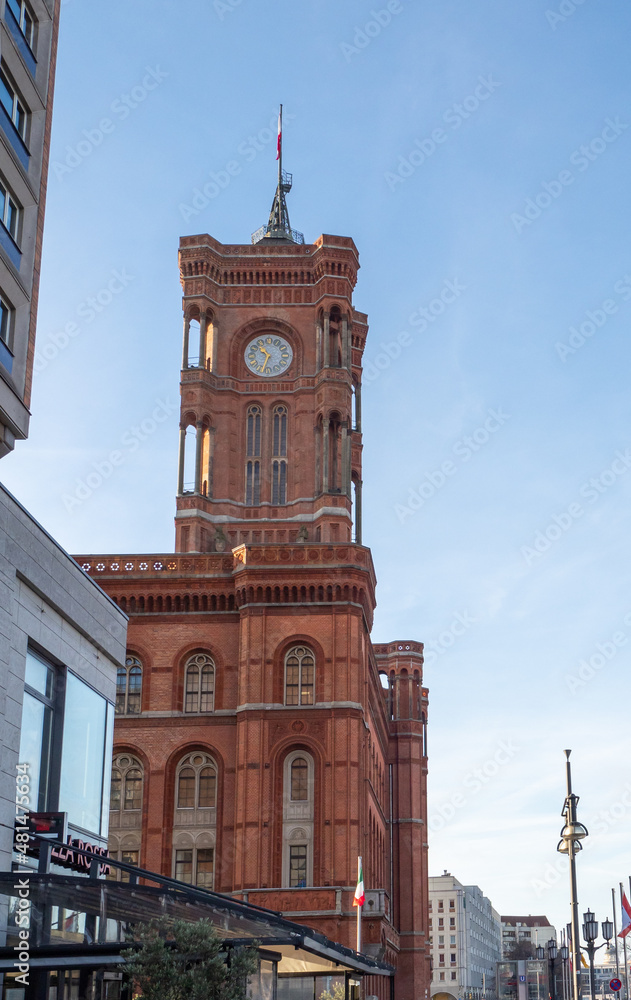 Rotes Rathaus, Berlin City Hall in Berlin