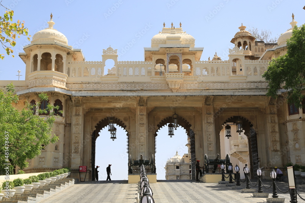 Stadtpalast in Udaipur (Indien)