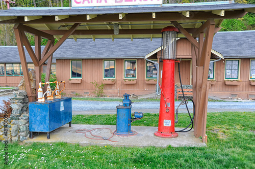 Old gas station