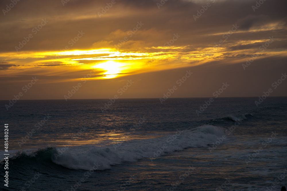 sunset at the beach sunset at the beach