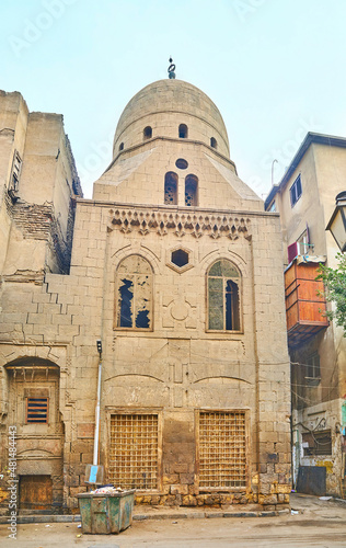The shrine of the Blue Mosque, Cairo, Egypt photo