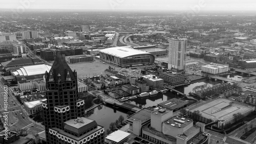 Aerial View of Milwaukee