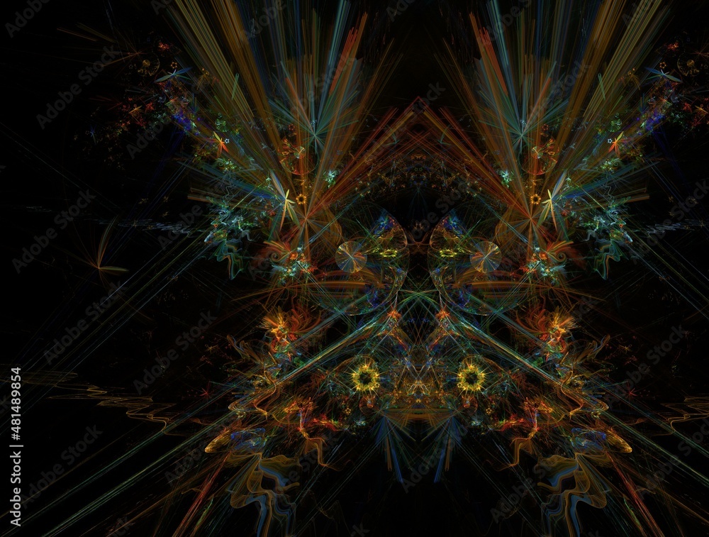 Imaginatory fractal abstract background Image Imaginatory fractal abstract background Image