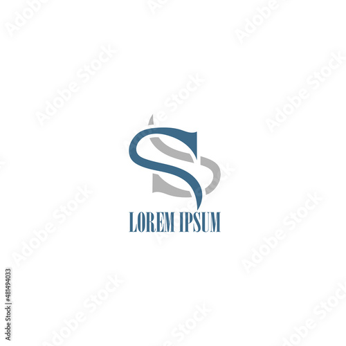 Simple Elegant Letter S Logo Design
