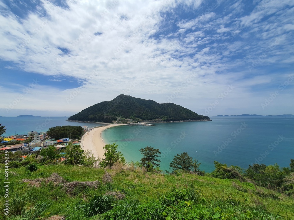 Fototapeta premium island in the sea