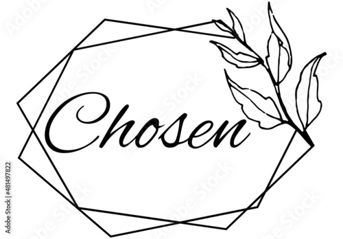Fotografia Chosen- the believer in Christ