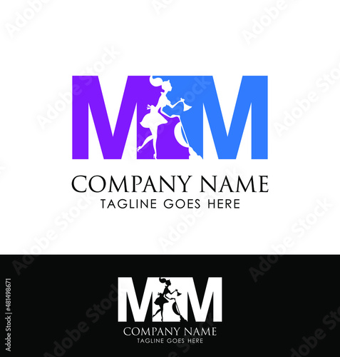 Housekeeper Maid Logo Sign 