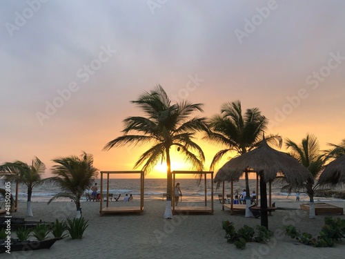 Tolu Cove  as Colombia Landscape Sunset Beach
